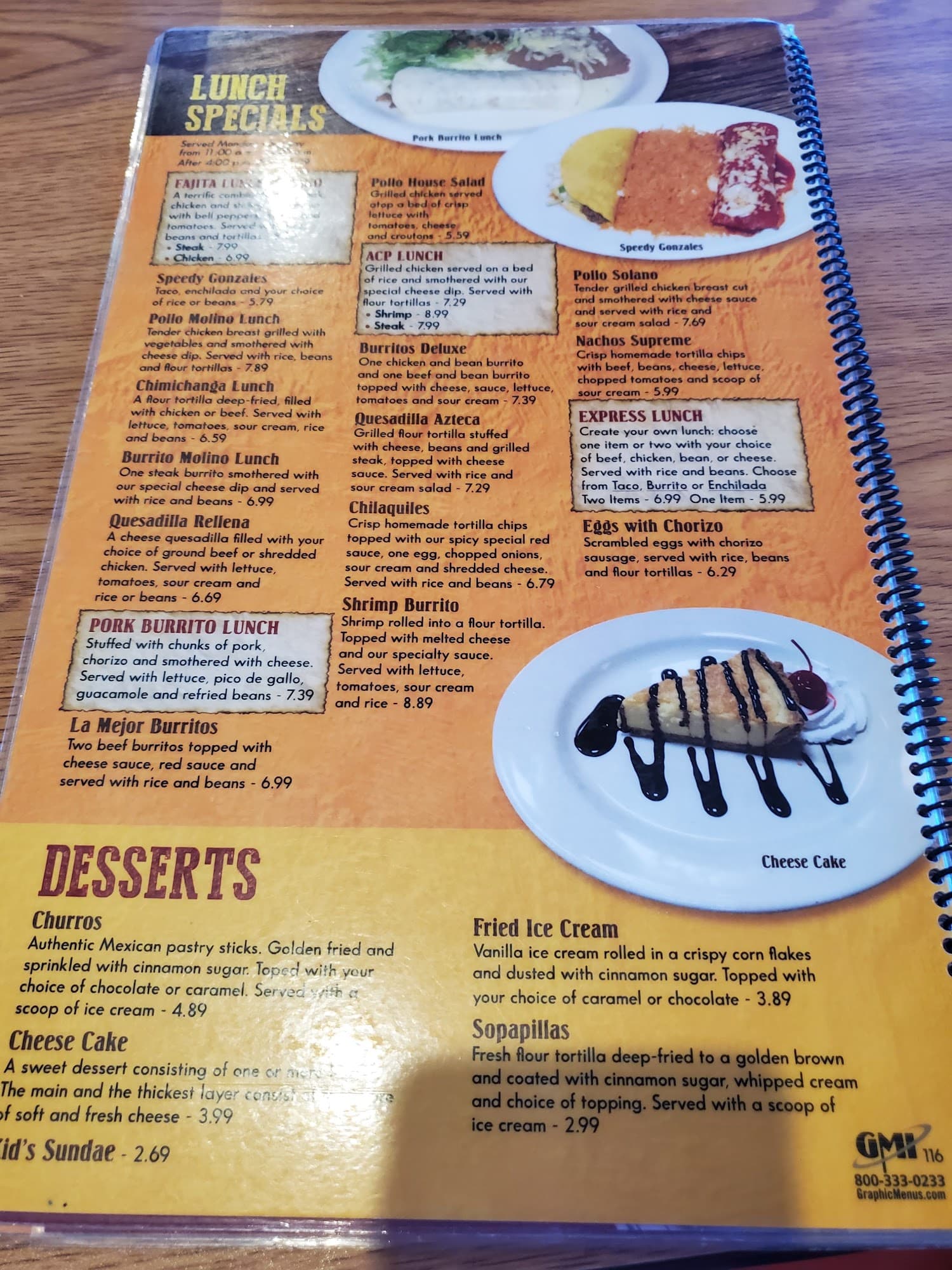 On the Menu